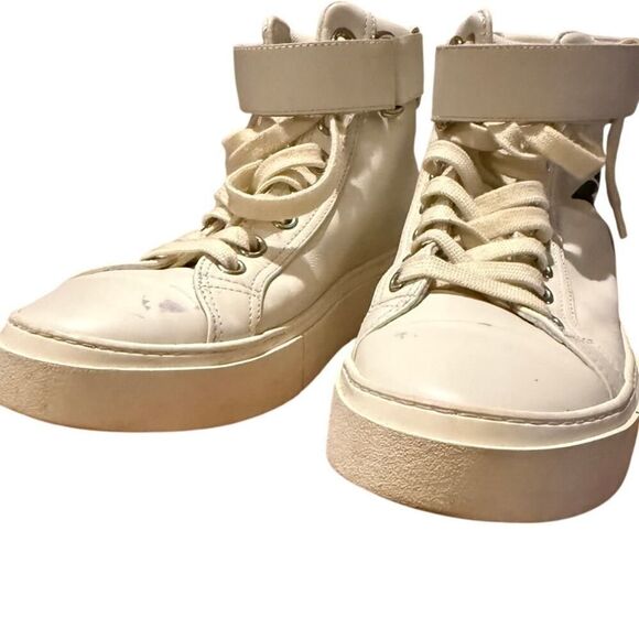 Salvatore Ferragamo AYR 2 High Top Leather Sneaker Men’s 6.5 main image 8